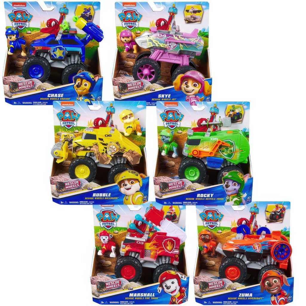 PAW Patrol Rescue Wheels Vehicle - Assorted - TOYBOX Toy Shop