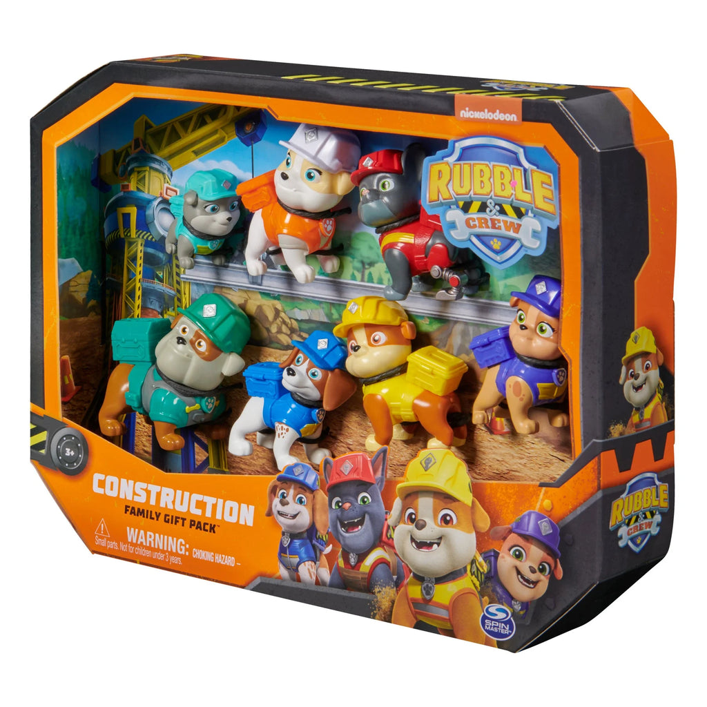 PAW Patrol: Rubble & Crew Construction Family Figure Gift Pack - TOYBOX Toy Shop