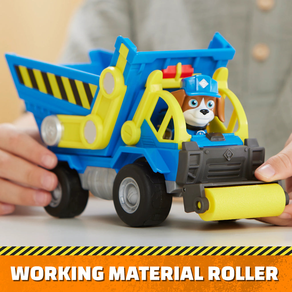 PAW Patrol Rubble & Crew Rubble & Crew Wheeler’s Dump Truck Vehicle - TOYBOX Toy Shop