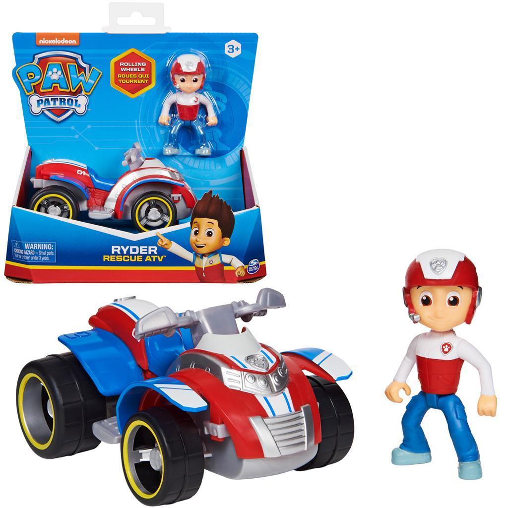 PAW Patrol Ryder's Rescue ATV Vehicle and Figure - TOYBOX Toy Shop