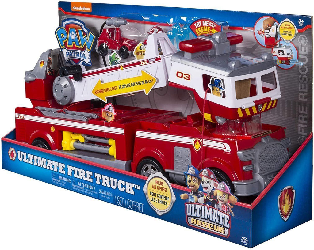 PAW Patrol  Ultimate Rescue Fire Truck Playset - TOYBOX Toy Shop