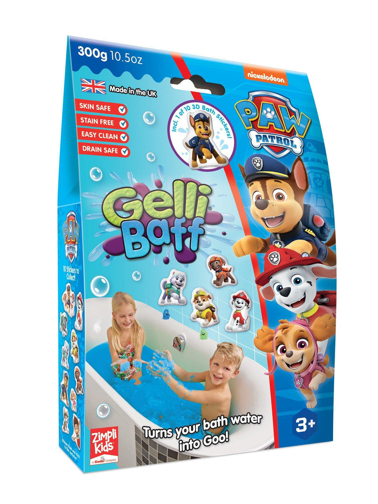 Paw Patrol Zimpli Kids Gelli Baff 1 Use - 300g - TOYBOX Toy Shop