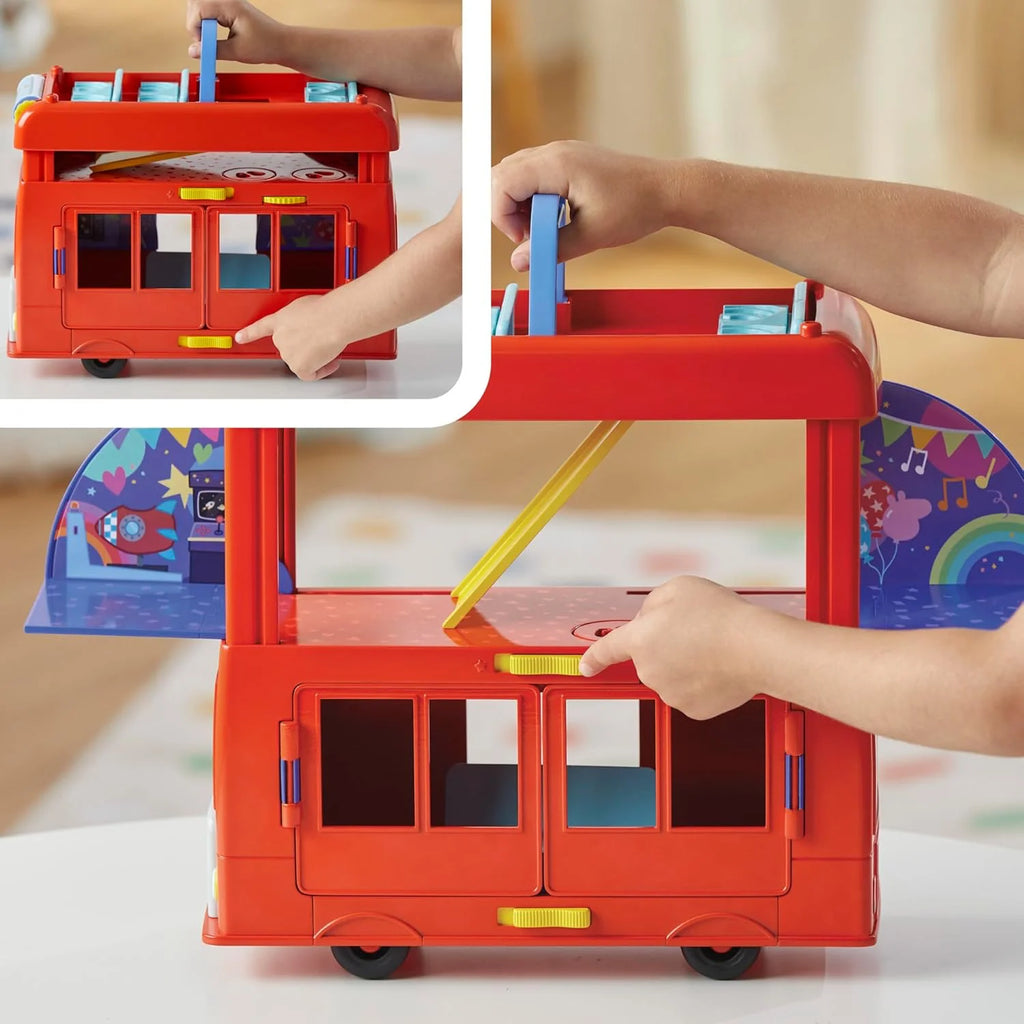 Peppa Pig Peppa's 2-in-1 Party Bus Playset - TOYBOX Toy Shop