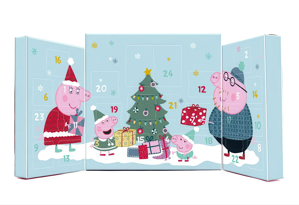 Peppa Pig Advent Calendar with Jewellery and Hair Accessories - TOYBOX Toy Shop