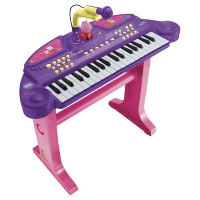 Peppa Pig Electronic Keyboard - Purple/Red - TOYBOX Toy Shop