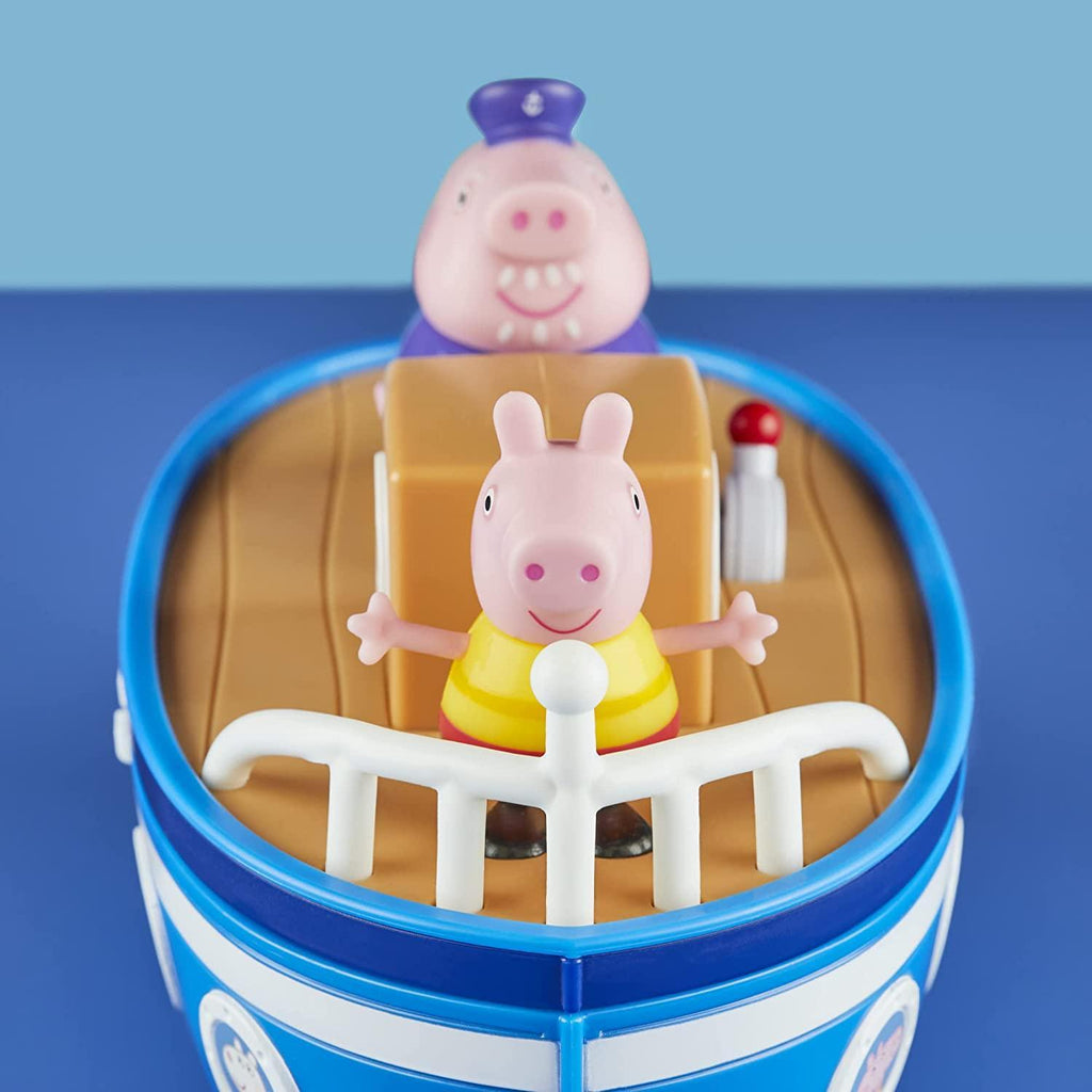 Peppa Pig Grandpa Pig’s Cabin Boat - TOYBOX Toy Shop