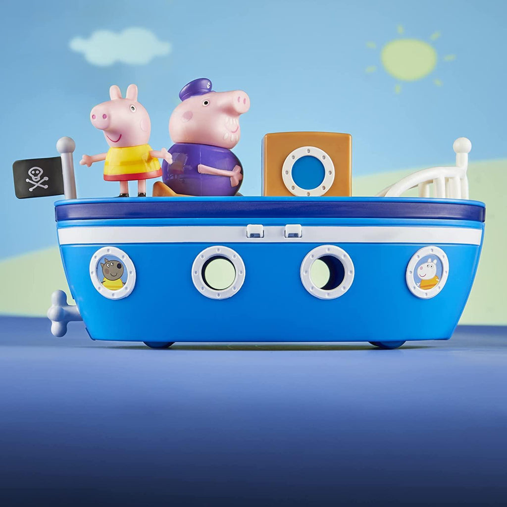 Peppa Pig Grandpa Pig’s Cabin Boat - TOYBOX Toy Shop