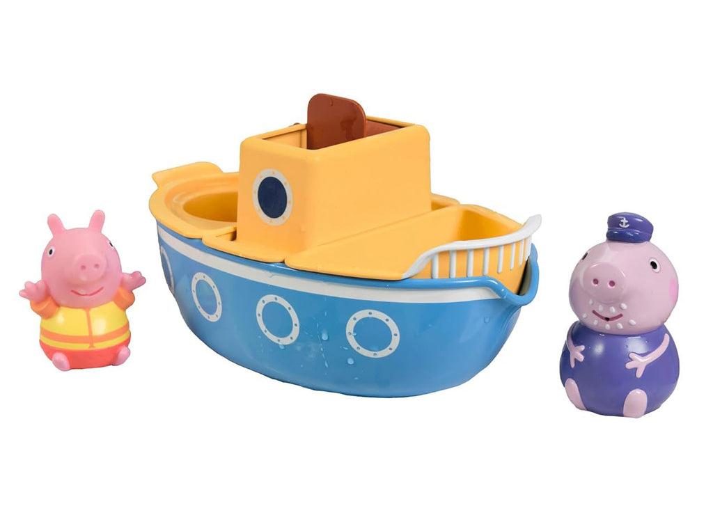 Peppa Pig Grandpa Pig's Splash & Pour Boat - TOYBOX Toy Shop