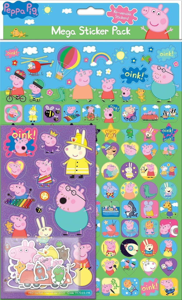 Peppa Pig Mega Sticker Pack - TOYBOX Toy Shop