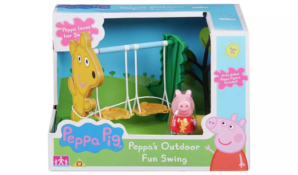 Peppa Pig Outdoor Fun Swing Playset - TOYBOX Toy Shop