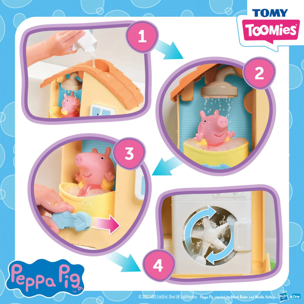 Peppa Pig Peppa's House Bath Playset - TOYBOX Toy Shop