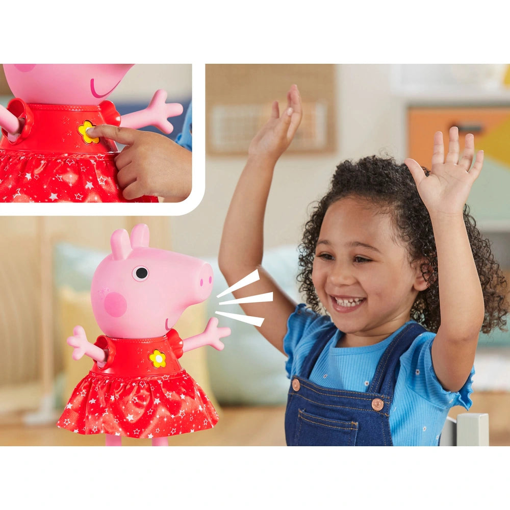 Peppa Pig - Peppa's Muddy Puddles Interactive Party Doll - TOYBOX Toy Shop