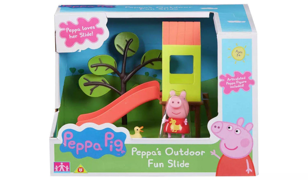 Peppa Pig's Outdoor Fun Slide Playset - TOYBOX Toy Shop