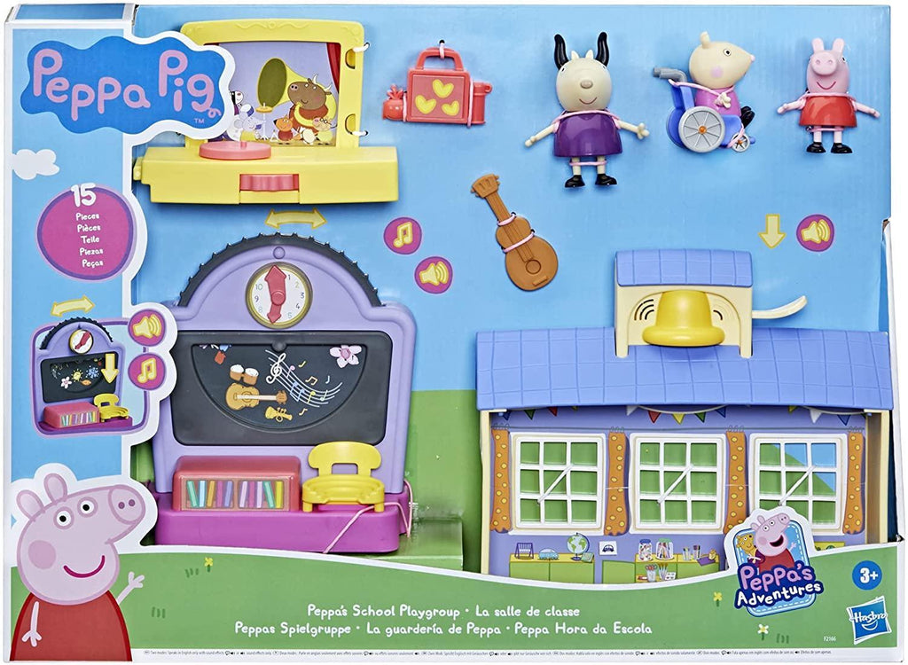 Peppa Pig School Playgroup Playset - TOYBOX Toy Shop