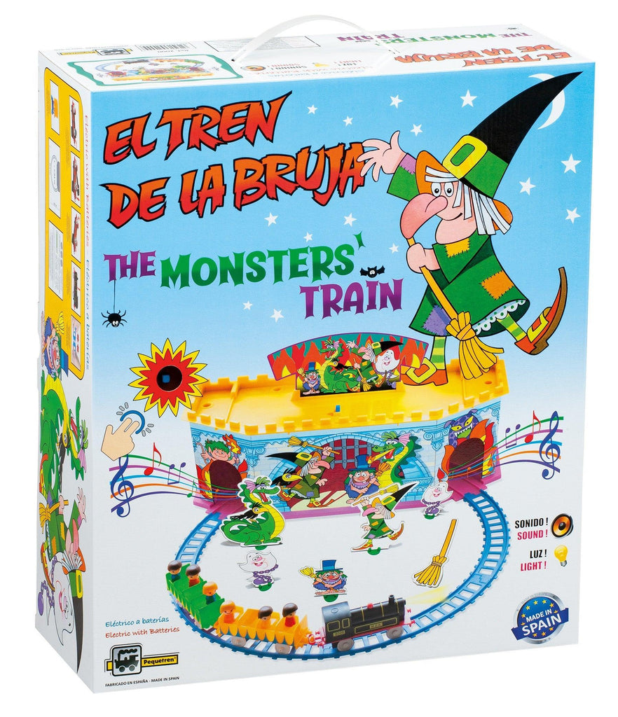PEQUETREN 2000 The Monsters Train Playset - TOYBOX Toy Shop