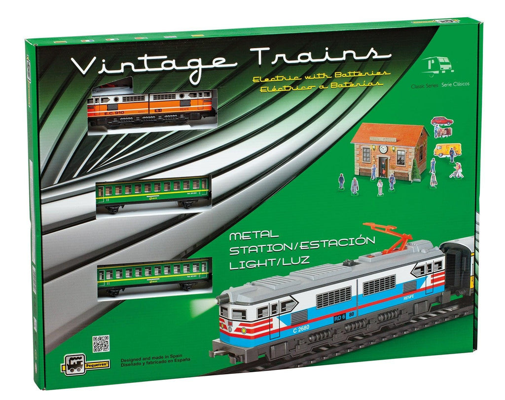 PEQUETREN 301 Classic Passengers Metallic Train Set - TOYBOX Toy Shop