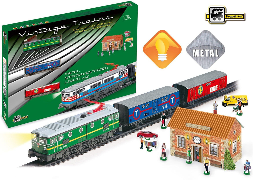 PEQUETREN 303 Merchandise Historic Freight Train - TOYBOX Toy Shop