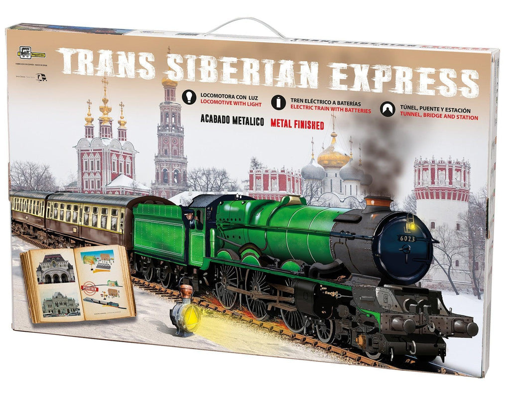 PEQUETREN 450 Trans-Siberian Express Metallic Train Set - TOYBOX Toy Shop