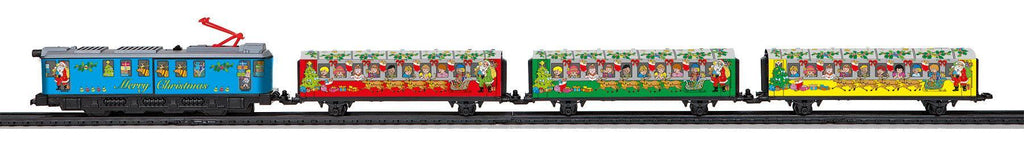 PEQUETREN 500 Christmas Metallic Train Set - TOYBOX Toy Shop