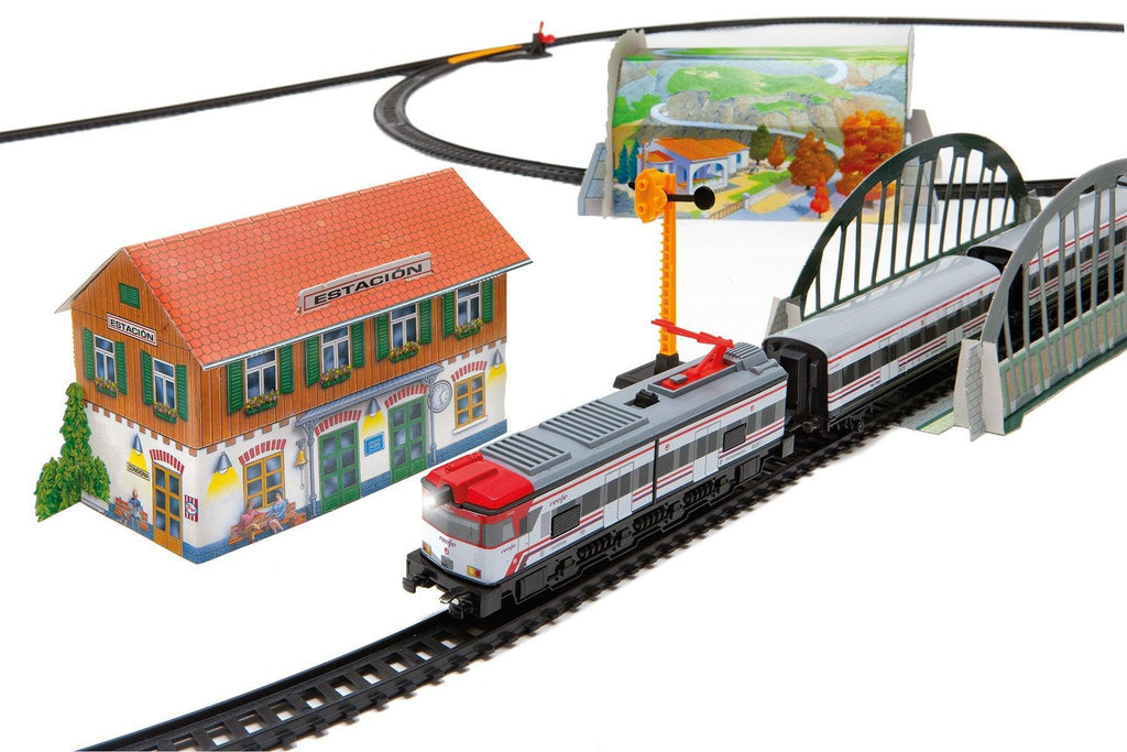 PEQUETREN 680 Cercanias Renfe Metallic Train Set - TOYBOX Toy Shop