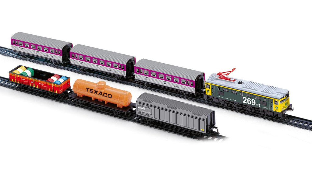 PEQUETREN 900 Passengers & Goods Metallic Train Set - TOYBOX Toy Shop