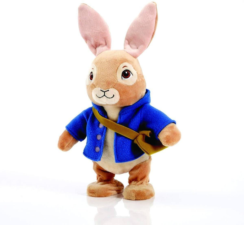 Peter Rabbit PO1238 Talking and Bouncing Peter Rabbit Plush Toy - TOYBOX Toy Shop