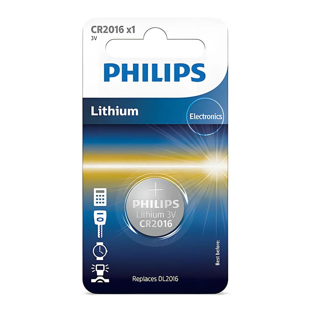 Philips Lithium 3V Button Cell CR2016 Battery - TOYBOX Toy Shop
