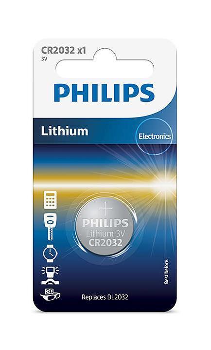 Philips Lithium 3V Button Cell Battery CR2032 - TOYBOX Toy Shop