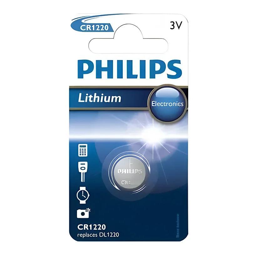 Philips Lithium 3V Coin Battery CR1220 - TOYBOX Toy Shop