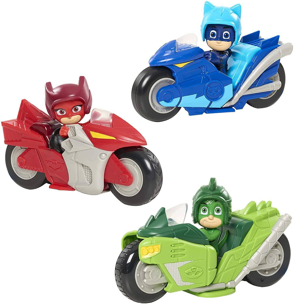 PJ Masks Kickback Motorcycles-Gekko 2 Piece Figure Set - TOYBOX Toy Shop