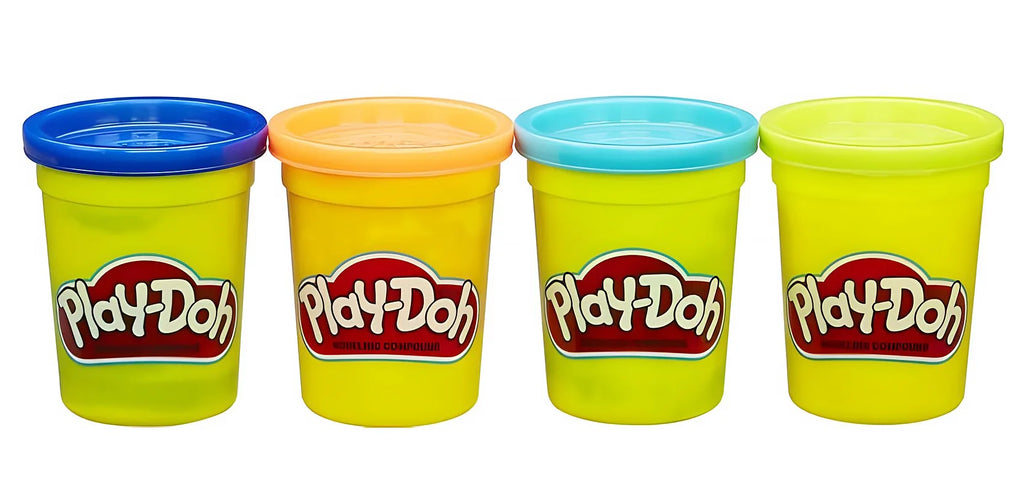PLAY-DOH Classic Colors Play-Doh (Pack of 4) - TOYBOX Toy Shop