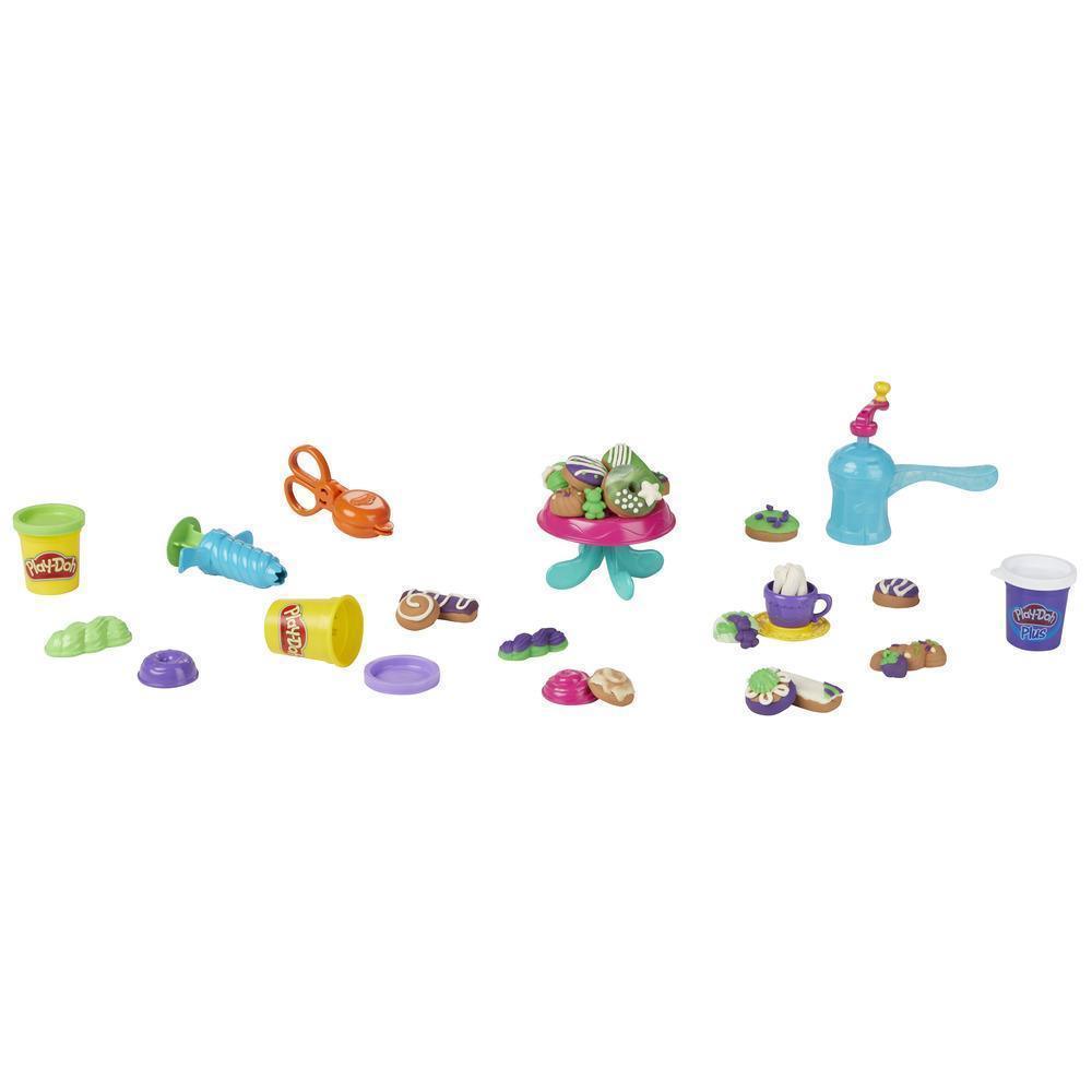 Play-Doh Kitchen Creations Delightful Donuts Set with 4 Colours - TOYBOX Toy Shop