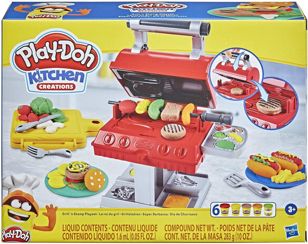 Play-Doh Kitchen Creations Grill 'n Stamp Playset - TOYBOX Toy Shop