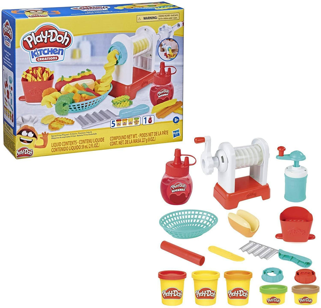 Play-Doh Kitchen Creations Spiral Fries Playset - TOYBOX Toy Shop