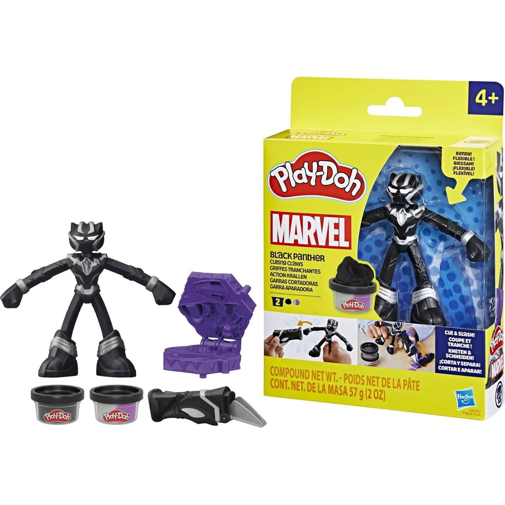 Play-Doh Marvel Black Panther Cutting Claws Action Figure - TOYBOX Toy Shop