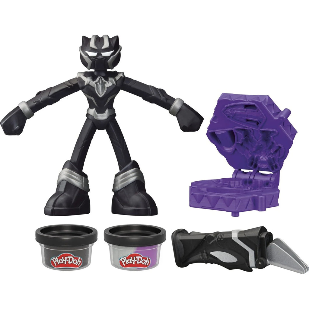 Play-Doh Marvel Black Panther Cutting Claws Action Figure - TOYBOX Toy Shop