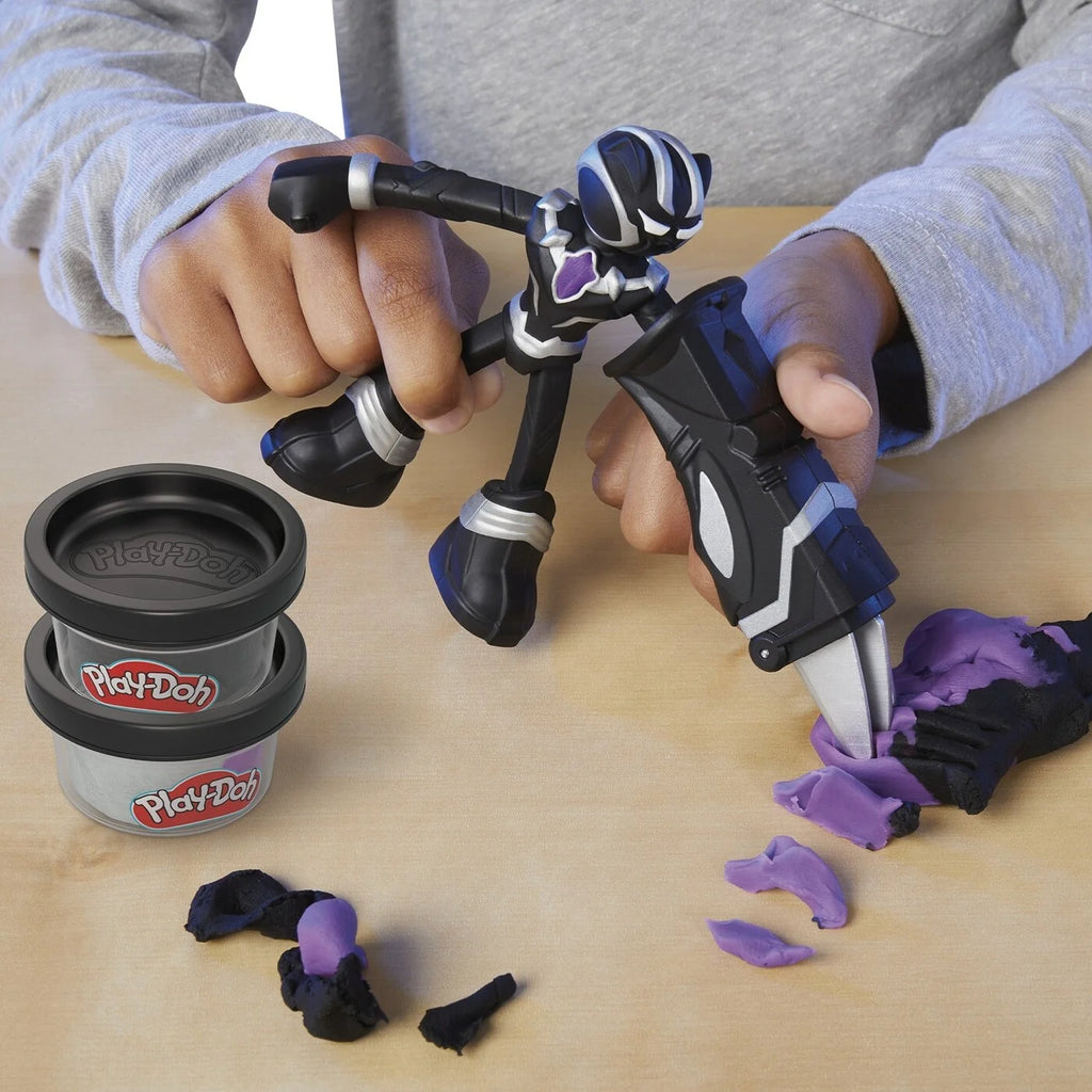 Play-Doh Marvel Black Panther Cutting Claws Action Figure - TOYBOX Toy Shop