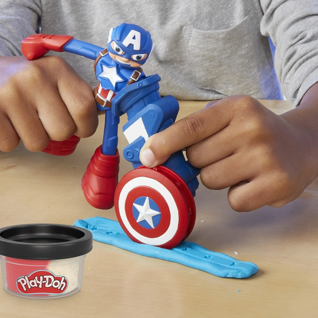 Play-Doh Marvel Captain America Stamping Shield - TOYBOX Toy Shop