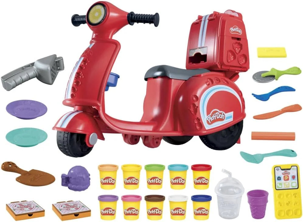 Play-Doh Pizza Delivery Scooter Playset - TOYBOX Toy Shop