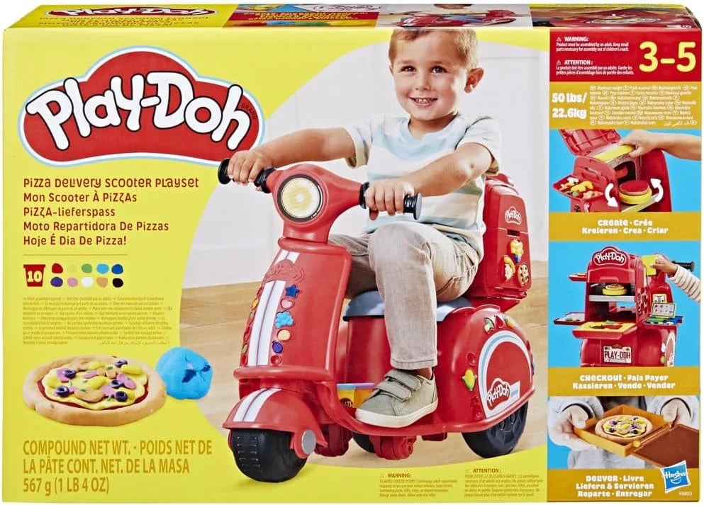 Play-Doh Pizza Delivery Scooter Playset - TOYBOX Toy Shop