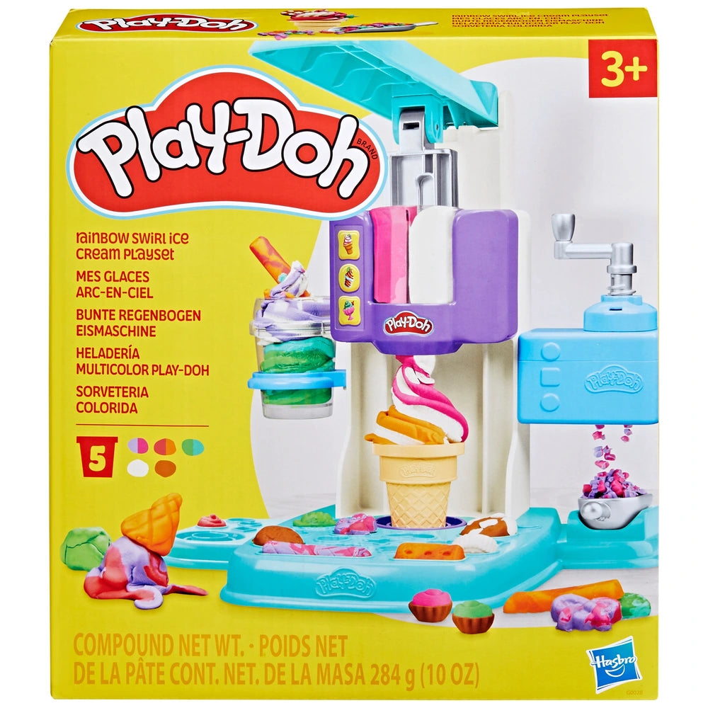 Play-Doh Rainbow Swirl Ice Cream Playset - TOYBOX Toy Shop