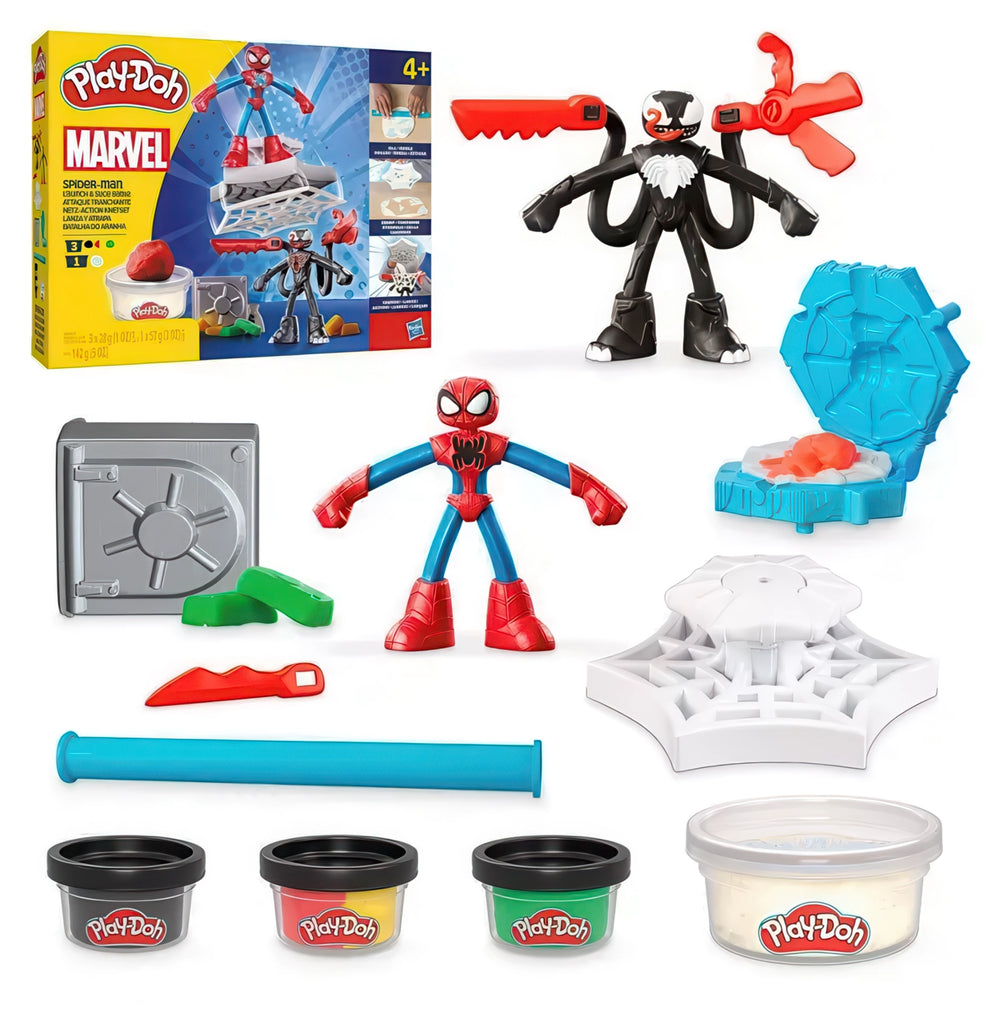 Play-Doh Spider-Man Launch and Slice Battle Set - TOYBOX Toy Shop