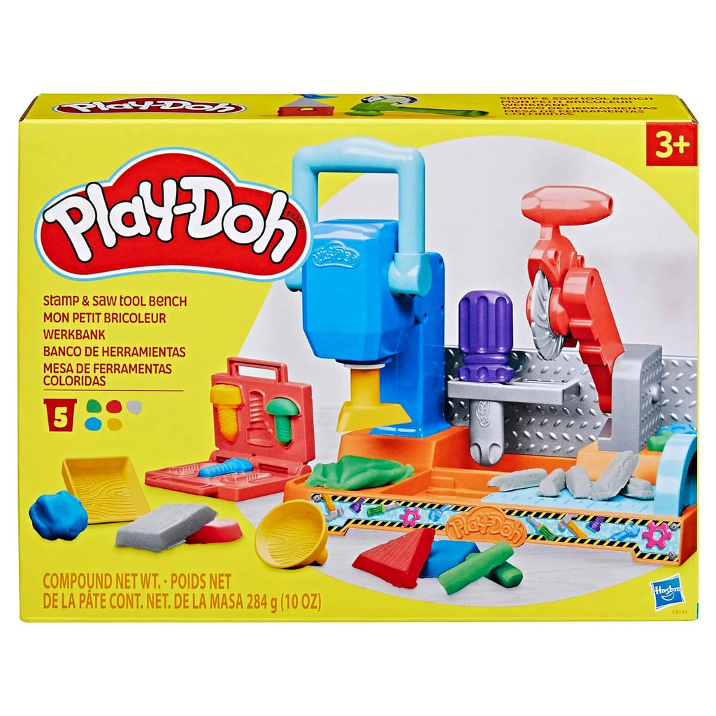 Play-Doh Stamp & Saw Tool Bench Playset - TOYBOX Toy Shop