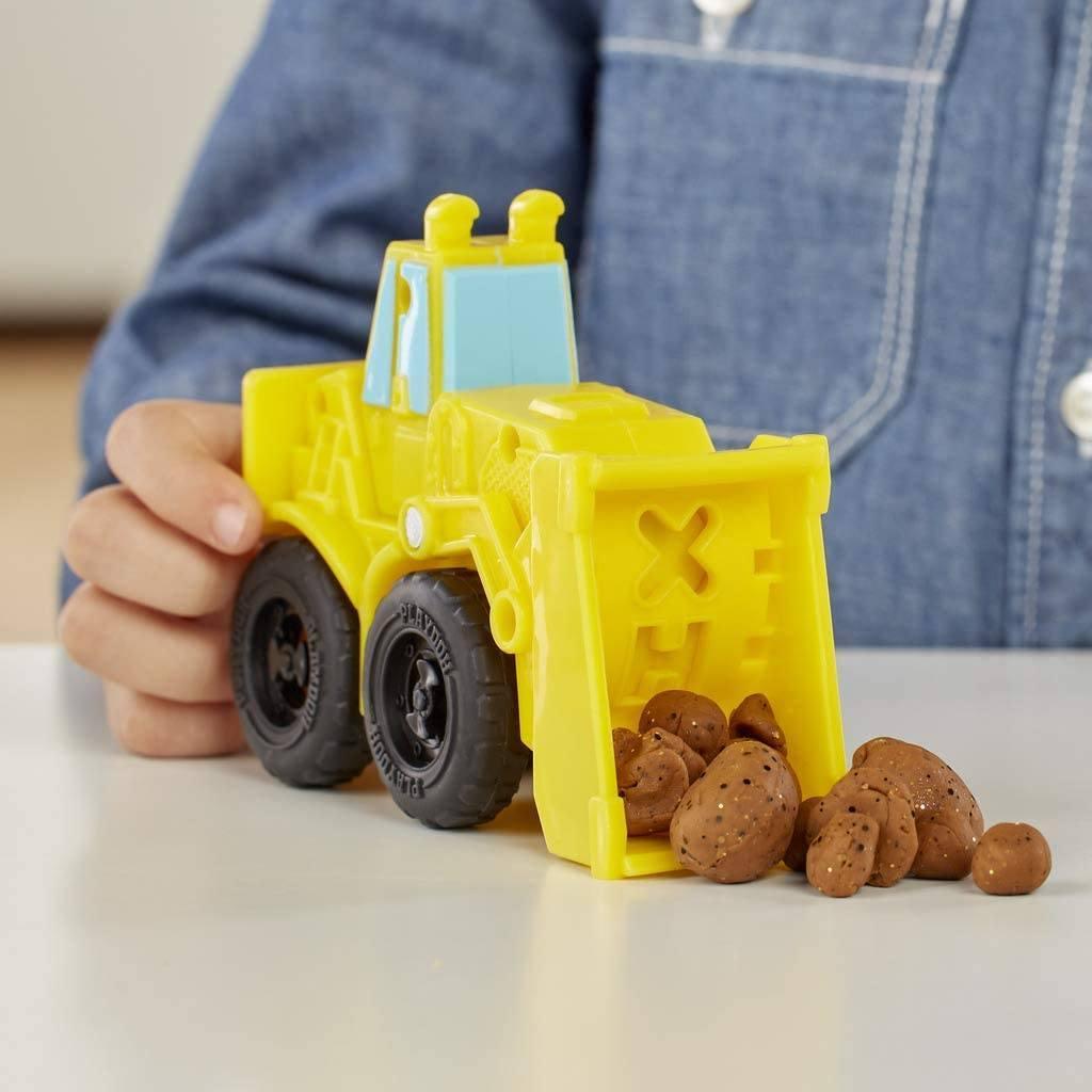 PLAY-DOH Wheels Excavator and Loader Toy Construction Trucks - TOYBOX Toy Shop