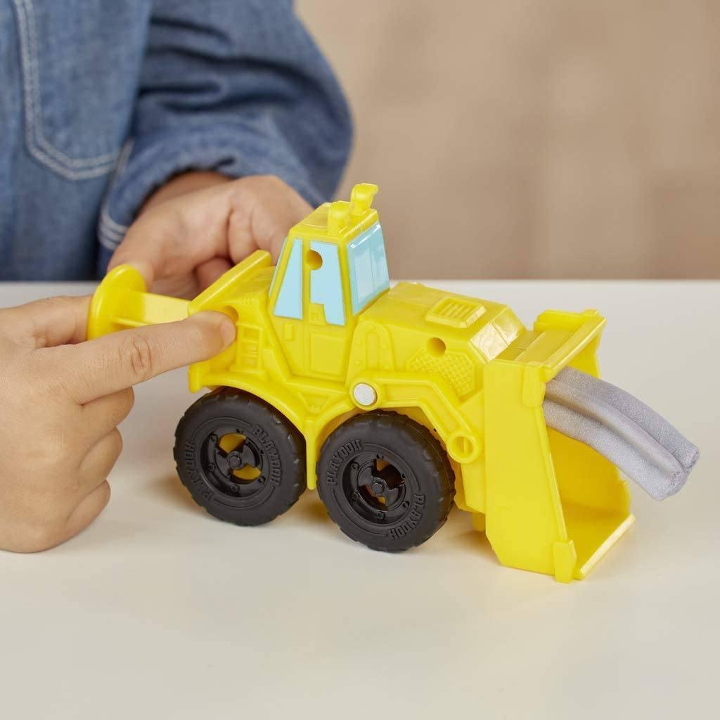 PLAY-DOH Wheels Excavator and Loader Toy Construction Trucks - TOYBOX Toy Shop