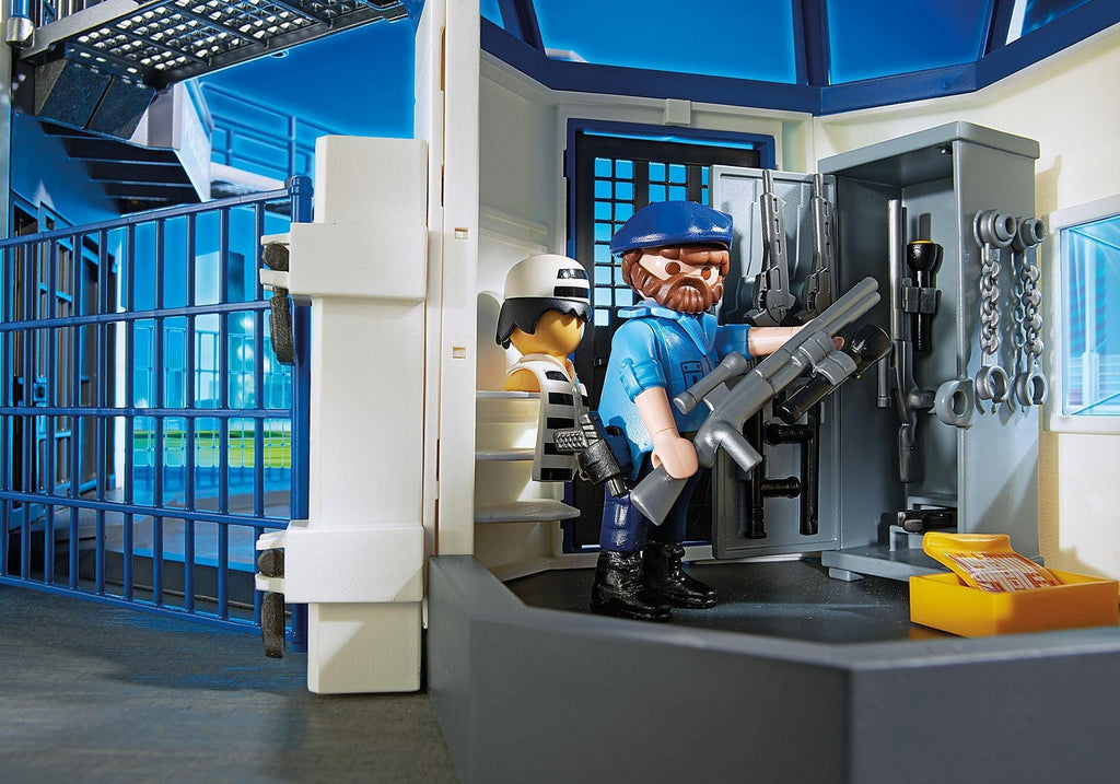 PLAYMOBIL 6919 Police Headquarters with Prison - TOYBOX Toy Shop