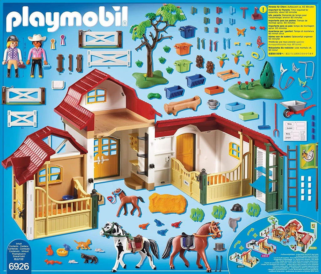 PLAYMOBIL 6926 Horse Farm - TOYBOX Toy Shop