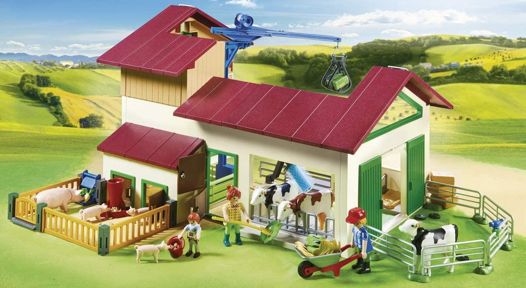 Playmobil 70132 Farm with Animals Playset - TOYBOX Toy Shop