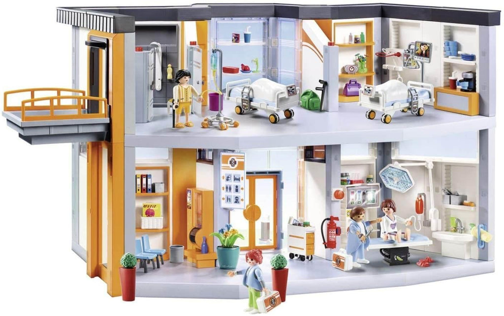 Playmobil 70190 City Life Large Furnished Hospital with Lift - TOYBOX Toy Shop