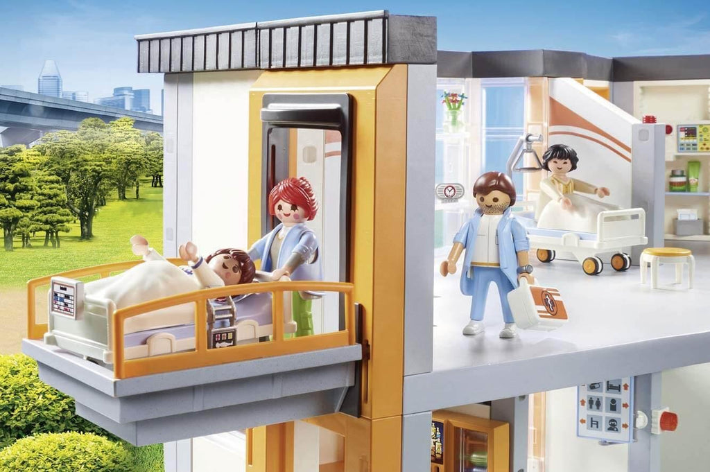 Playmobil 70190 City Life Large Furnished Hospital with Lift - TOYBOX Toy Shop